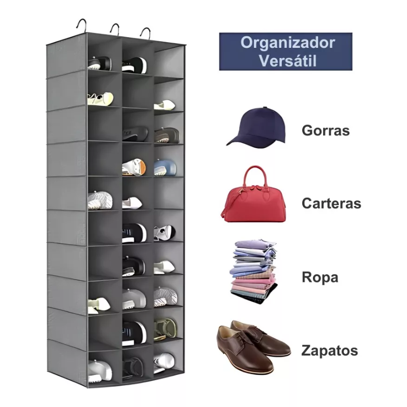 Organizador Colgante 30 Compartimentos - HomeStack Hanging