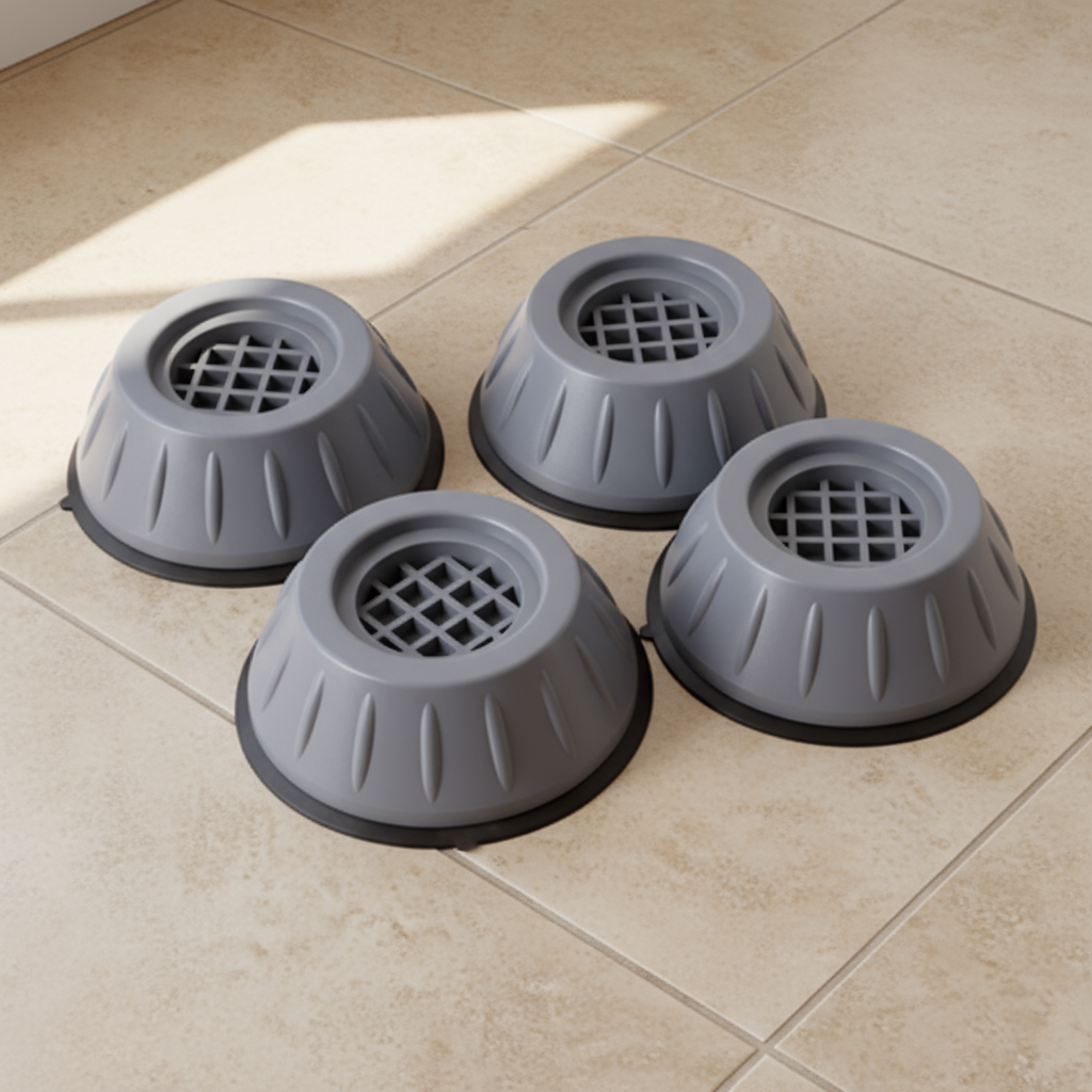 Soporte Antivibración para Lavadora · Pack 4 Unidades