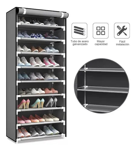 Organizador Vertical 10 Niveles - HomeStack Vertical