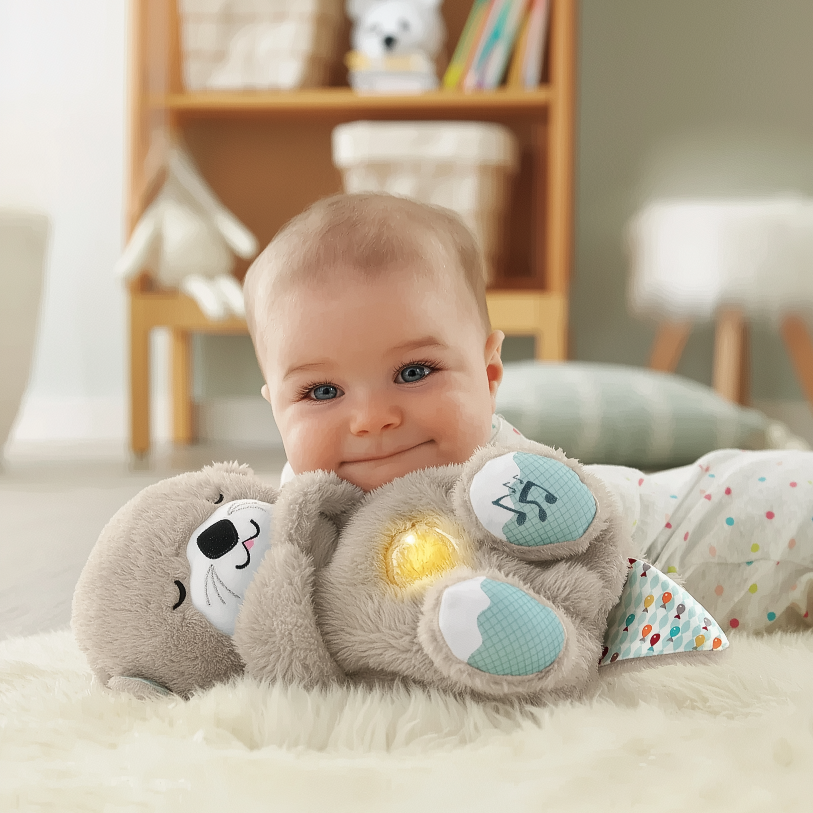 Nutria Relajante con Luz y Respiración · Sleepyotter