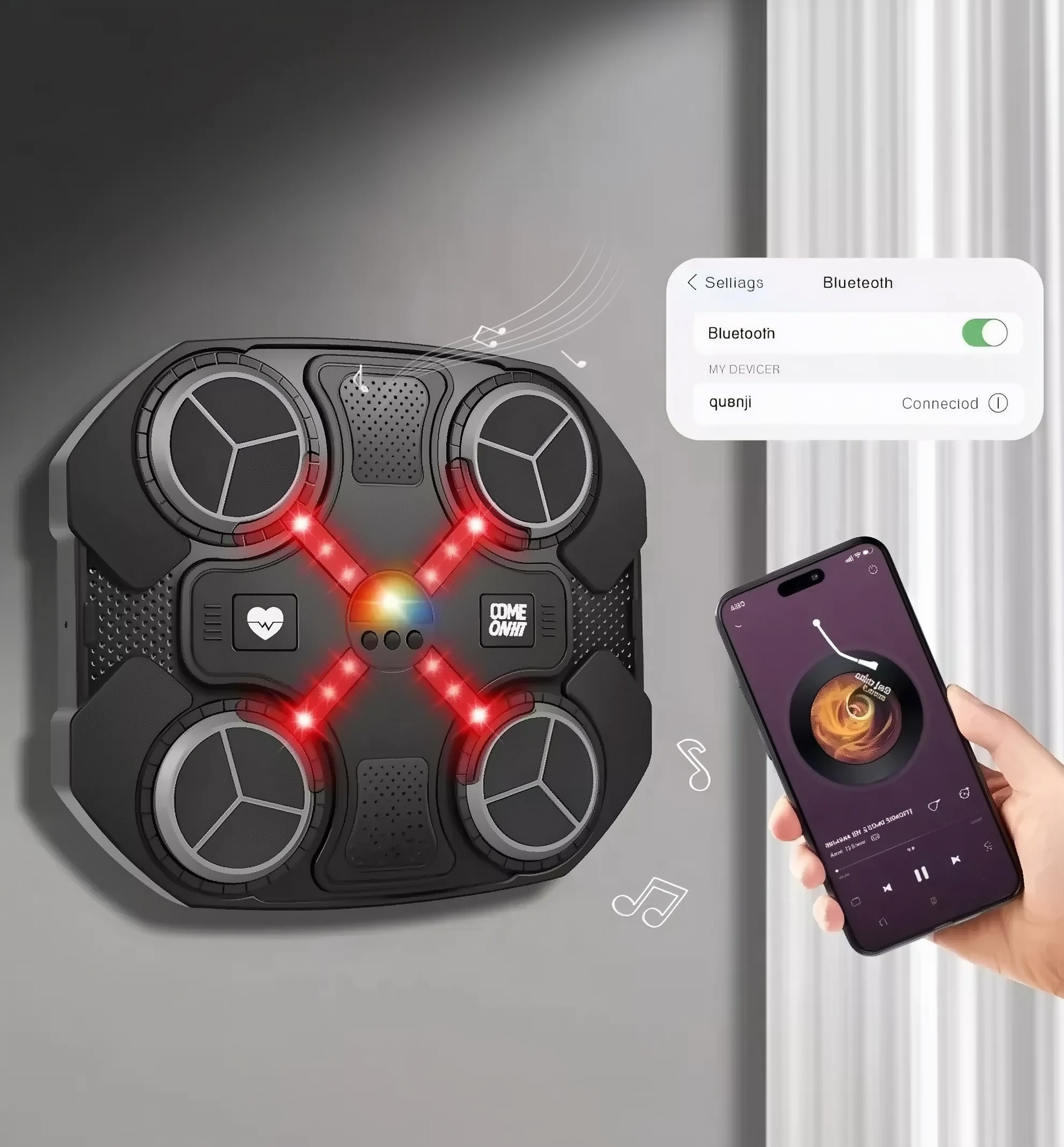 Maquina de Boxeo · Punchbeat · FitTech Sports