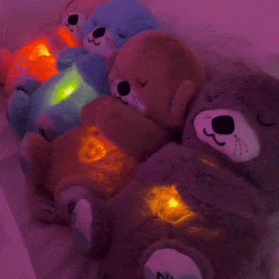 Nutria Relajante con Luz y Respiración · Sleepyotter